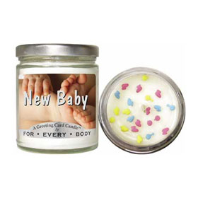 For Everybody New Baby Candle