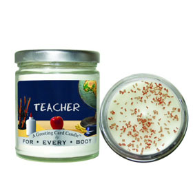 For Every Body For Everybody Teacher Candle