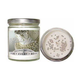 For Every Body For Everybody Wedding Day Candle
