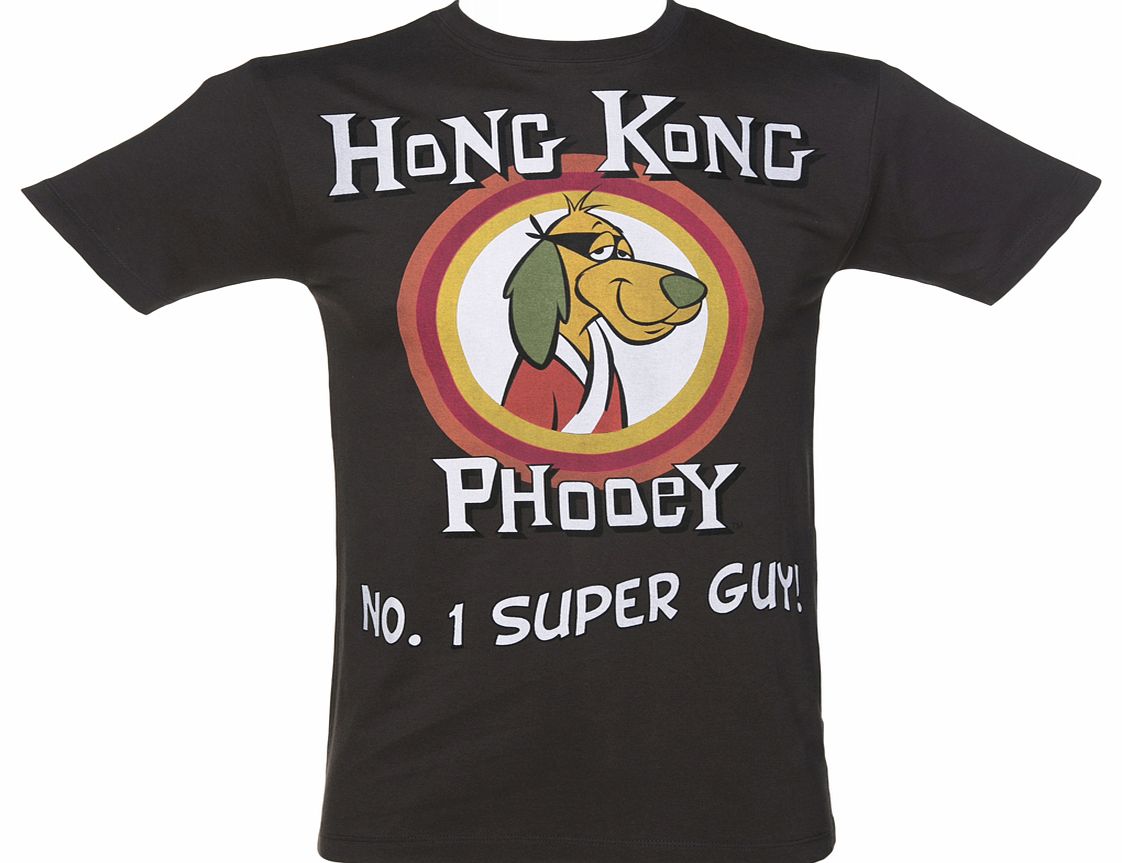 Mens Charcoal Hong Kong Phooey No. 1 Super Guy