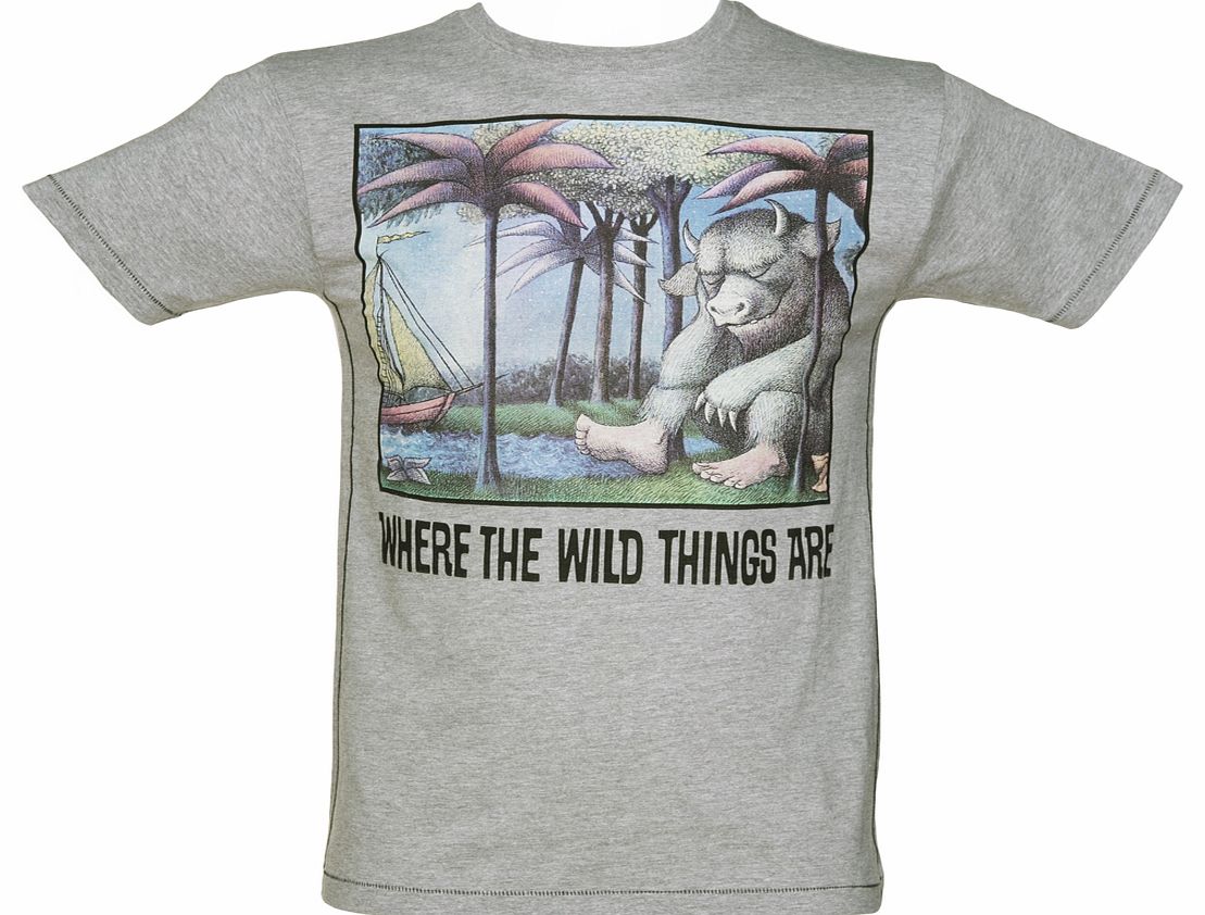 Mens Grey Marl Where The Wild Things Are