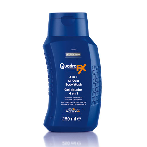 For Men QuadraFX 4 in 1 Body Wash