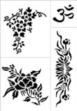 For Now Art Tattoo Stencil - Asian Flora (AT-E05)