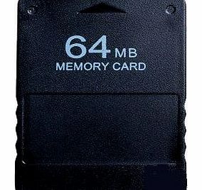 FOR SONY PS2 64MB Memory Card - 64MB memory card for Sony PS2 - Hi-TEC ESSENTIALS