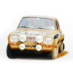 Escort Mk I - 1st Dunkeries Rally 1972 - R.