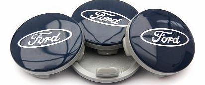Genuine Ford Fiesta,Focus,C-Max,KA,Kuga,S-Max amp; Mondeo Alloy Wheel Centre Cap x4