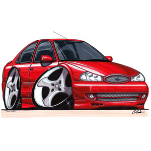 ford Mondeo - Red T-shirt