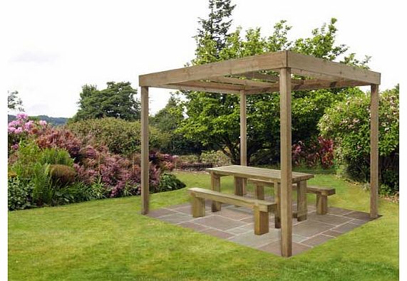 Forest Dining Pergola without Panels