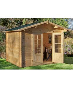 Forest Garden Ltd Forest Garden Bradnor Log Cabin