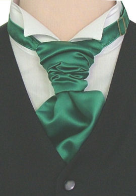 Green Scrunchie Cravat
