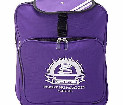 Forest Preparatory School Unisex Backpack, Purple