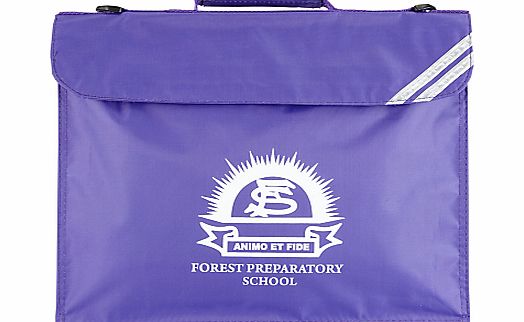 Forest Preparatory School Unisex Book Bag, Purple