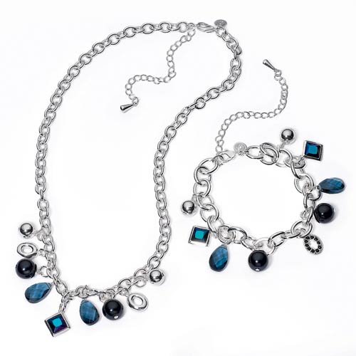 Forever Blue Necklace Set