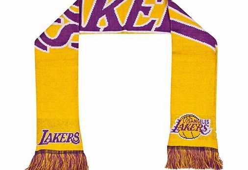 Forever Collectibles USA Los Angeles Lakers Big Logo Scarf SVNB14WMLAL