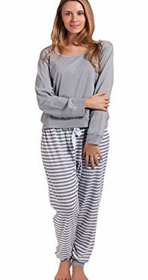 Forever Dreaming  Ladies Womens Jersey Pyjamas PJ Long Sleeve Cotton Rich