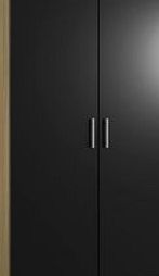 Form Darwin Black Walnut Effect 2 Door Wardrobe