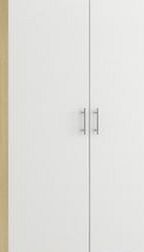 Form Darwin White Oak Effect 2 Door Wardrobe
