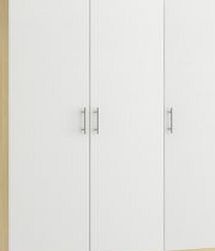 Form Darwin White Oak Effect 3 Door Wardrobe