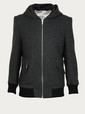 form outerwear charcoal