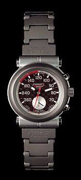 Formex 4Speed TS 350 Tachymeter Quartz - Black Carbon Fibre and Silver