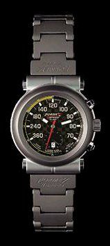 Formex 4Speed TS 350 Tachymeter Quartz - Black Carbon Fibre and Yellow