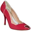 fornarina Red Heart Peeptoe Courts