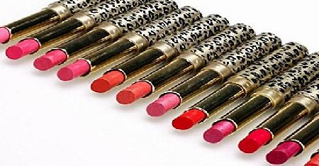 Fortan_Lipstick Fortan 12pcs/lot Lipsticks Lip Stain Makeup Lot Leopard Moisturizing Lip Stick Set
