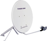 Fortec Star 65cm - Single Satellite Dish ( 65cm Single Dish )