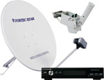 Fortec Star Motorised HD Satellite Kit for Free Digital TV (
