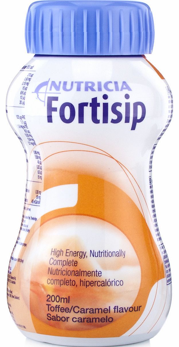 Fortisip Feeding Supplement Bottle Caramel