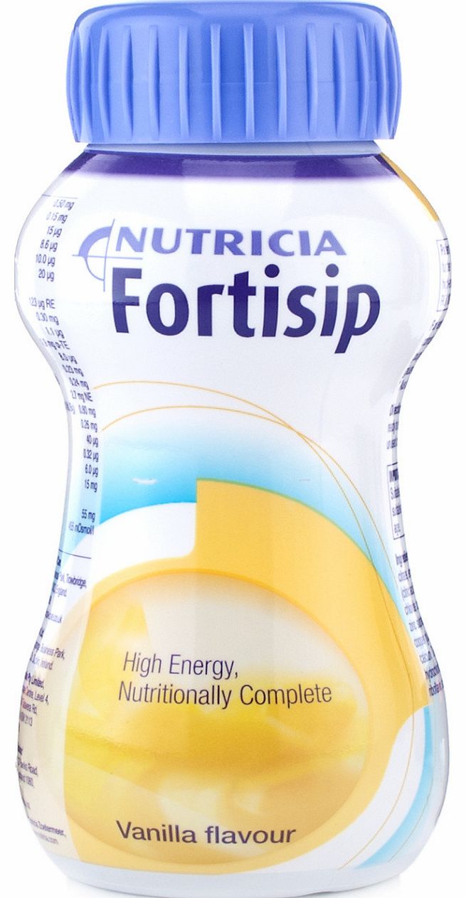 Fortisip Feeding Supplement Bottle Vanilla