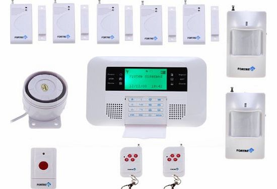 Fortress Security Store (TM) GSM-A Wireless Cellular GSM Home Security Alarm System DIY Kit with Auto Dial