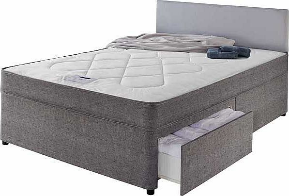 Forty Winks Truro Zoned Kingsize 2 Drw Divan Bed