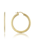 Forzieri 14k Gold Hoop Earrings