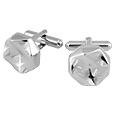 Forzieri ATH Collection 4 Points Round Cufflinks