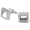 Forzieri ATH Collection Square Polished Cufflinks