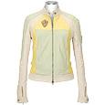 Forzieri Beige Italian Leather Motorcycle-style Zippered Jacket