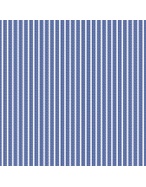 Forzieri Blue and White Striped 2 Ply Oxford Cotton