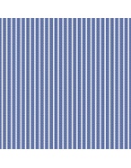 Forzieri Blue and White Striped 2 Ply Oxford Cotton