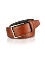 Forzieri Brown Genuine Leather Belt