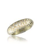 Chiselled 14K White Gold Band Ring