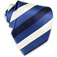 Forzieri Classic Regimental Mogador Extra-Long Silk Tie