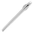 Forzieri Classic Silver Plated Tie Clip