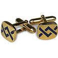 Forzieri Dandy - Gold Plated Cuff Links