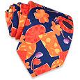 Forzieri Flowers Patchwork Silk Tie