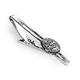 Forzieri Giglio Silver Plated Tie Clip