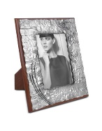 Handmade Decorated Sterling Silver and Wood