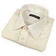 Forzieri Ivory Pure Silk Dress Shirt