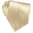 Forzieri Ivory Solid Smooth Silk Tie