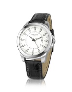 Forzieri Men` Stainless Steel Dress Date Watch